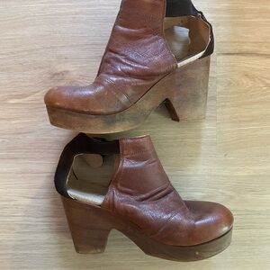 Free People Clog Heels